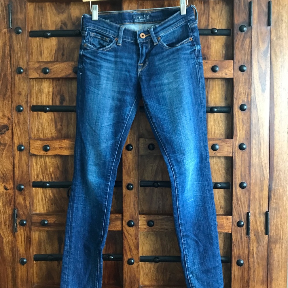 Lucky Charlie skinny mid rise